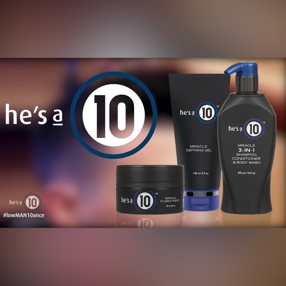 He's A 10 Miracle Defining Styling Gel, 5 Fl. Oz. - Picture 2 of 5
